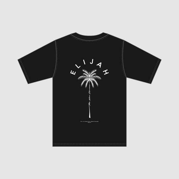 Palm Tree - Black T-Shirt