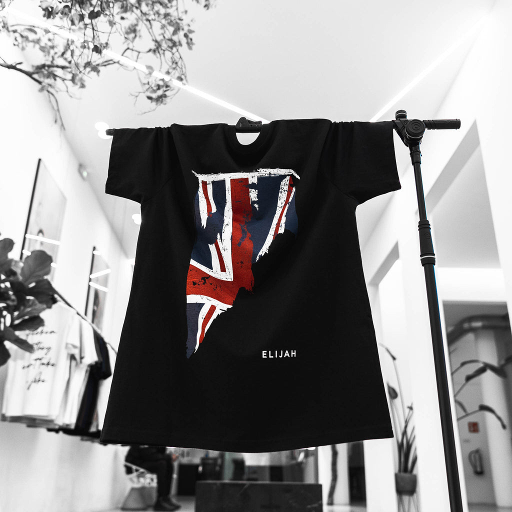 British Flag - Black T-Shirt
