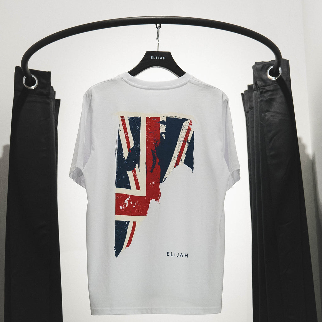 British Flag - White T-Shirt