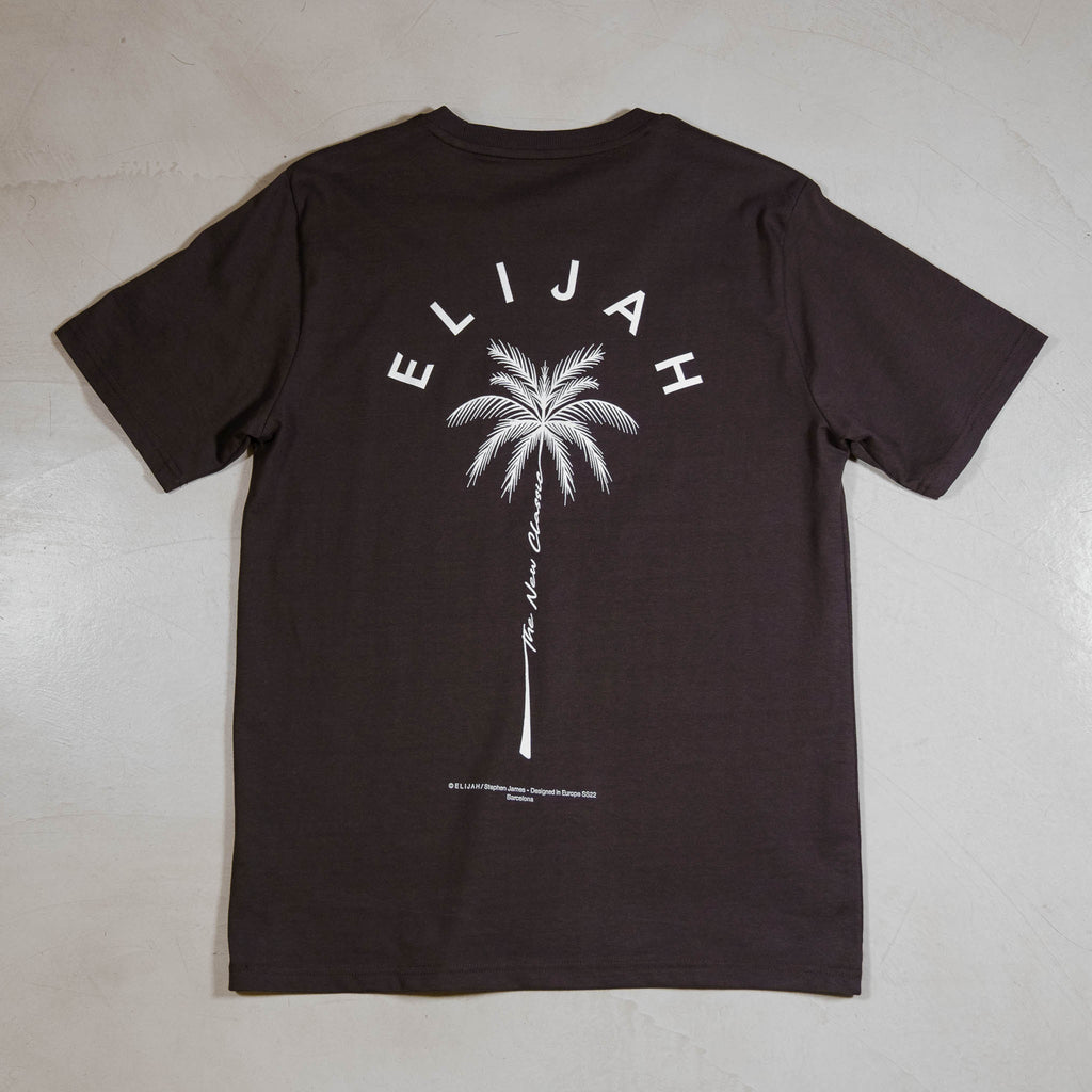 Palm Tree - Deep Chocolate T-Shirt