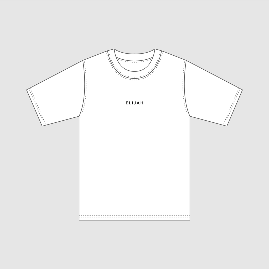 ICONIC - White T-Shirt – E L I J A H