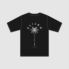 Palmera - Camiseta Negra