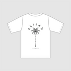 Camiseta Palmera - Negro / Blanco